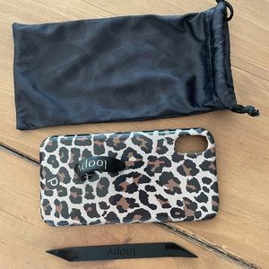 Loopy iPhone XR matte leopard case